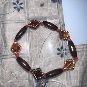 Elegant Brown and Gold Women's Bracelet